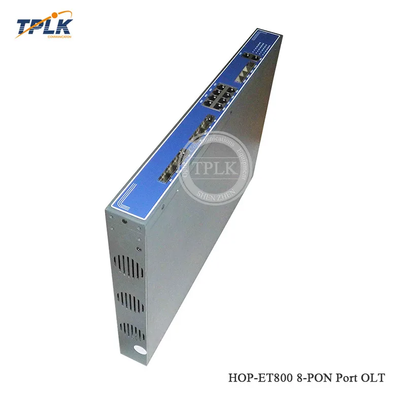 Хит продаж HOP ET800 10г 8 Порты и разъёмы EPON мини OLT с оптический s uplink порт Gigabit Ethernet