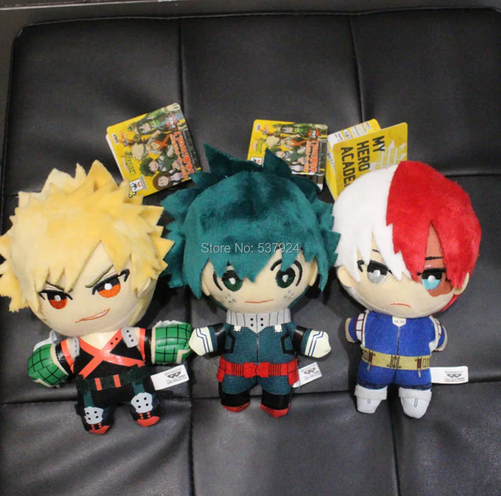 Новый 20 шт. мой герой Академии Bakugou Katsuki Todoroki шото haku 6 &quot15 см Брелок плюшевая кукла