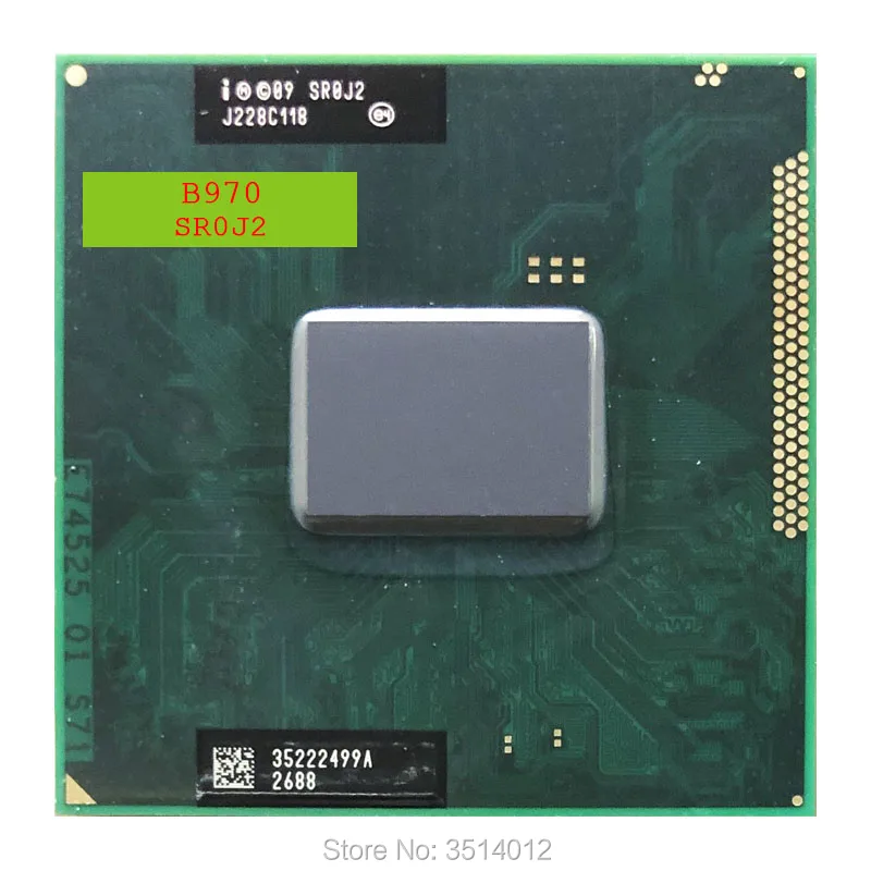 Двухъядерный процессор Intel Pentium B970 SR0J2 2 3 ГГц двухпоточный Мб 35 Вт разъем G2 /