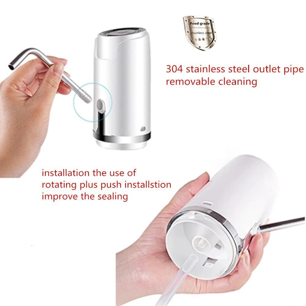 Электрический насос для питьевой воды универсальный галлоновый диспенсер