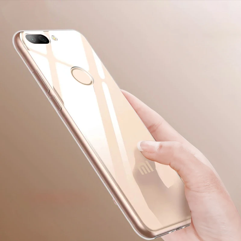 Прозрачный чехол для Xiaomi mi 8 lite SE Mi8 Lite Se из ТПУ Для se силиконовый | Мобильные