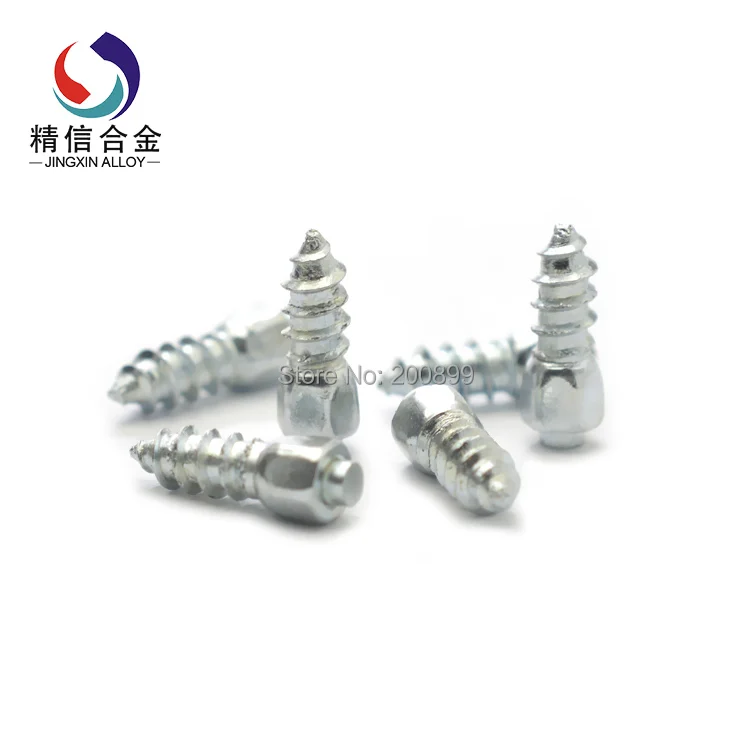 

Tungsten carbide tire snow ice studs / professional car tire studs JX6*6-H15/500pcs