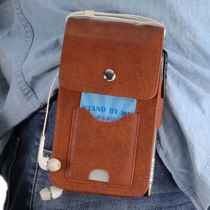 Универсальный поясной ремень из ПУ кожи карман для бега сумка чехол iphone 7 8 6S plus X XS