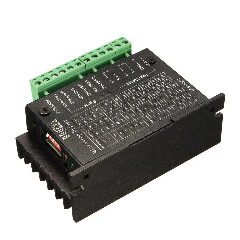 Adeeing 4.0A 42VDC TB6600 32 сегментов Гибридный Драйвер контроллер 42/57/86 шаговый двигатель |