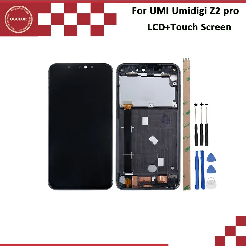 Ocolor для UMI umidigi Z2 pro ЖК дисплей Дисплей и Сенсорный экран Протестированы с рамкой 6 2