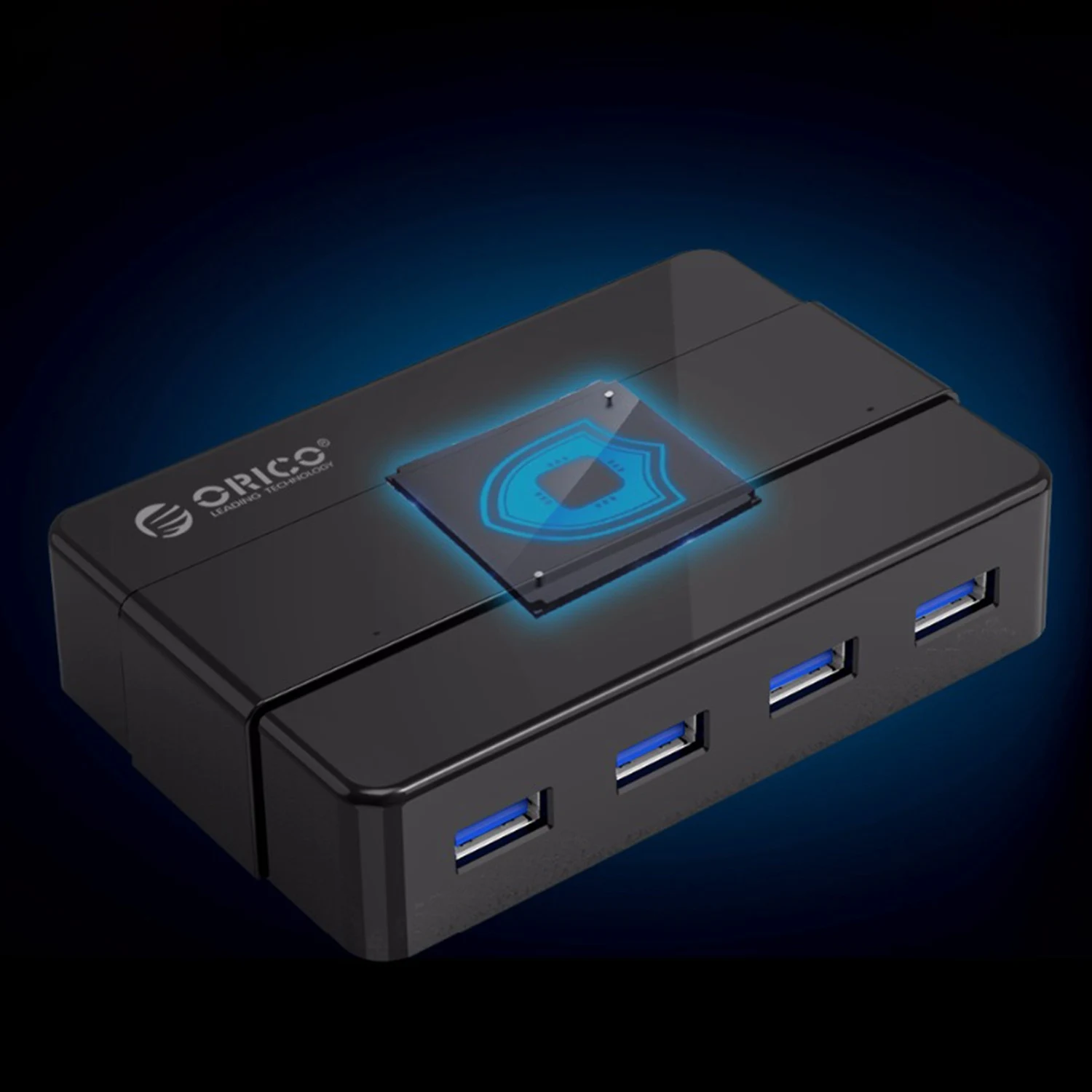 Orico 5 Гбит/с супер скорость 4 порта Usb 3 0 концентратор портативный 12 В 2A адаптер