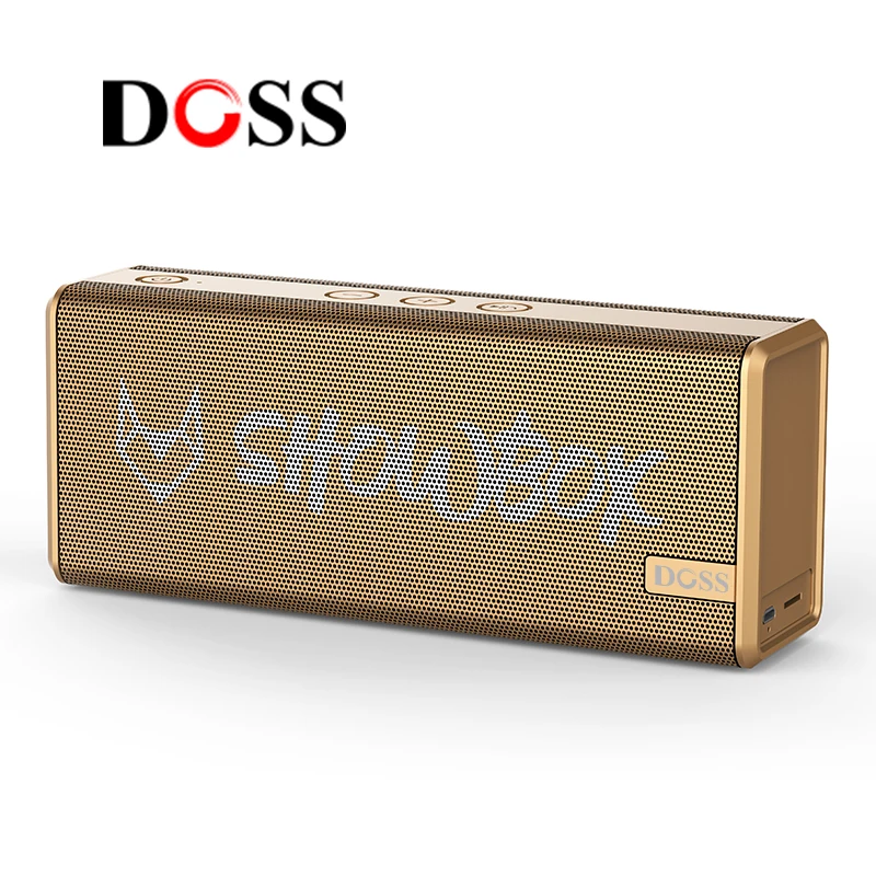 DOSS DS 1398 открытый портативный Bluetooth динамик беспроводной громкоговоритель звук