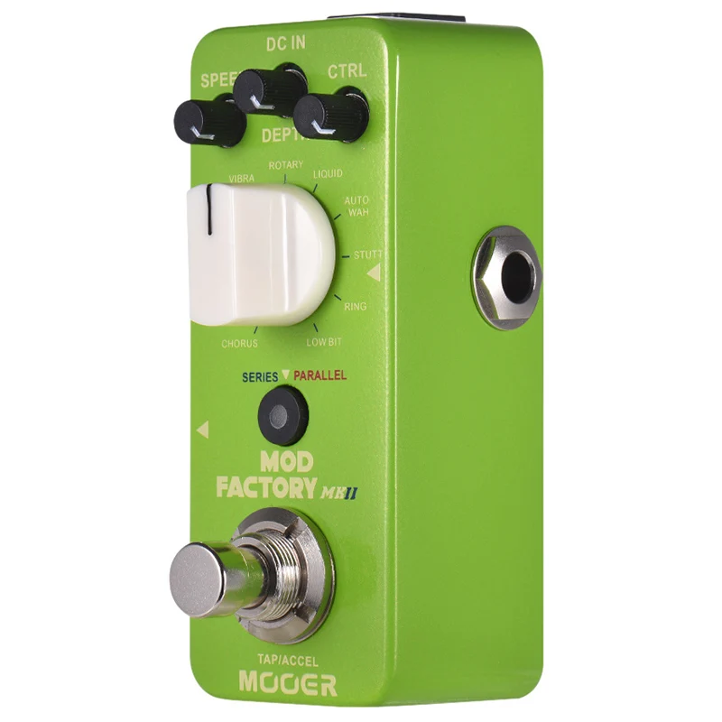 MOOER Mod Factory Mkii мультимодуляционный Эффект педали 11 эффект модуляции Tap Tempo True Bypass