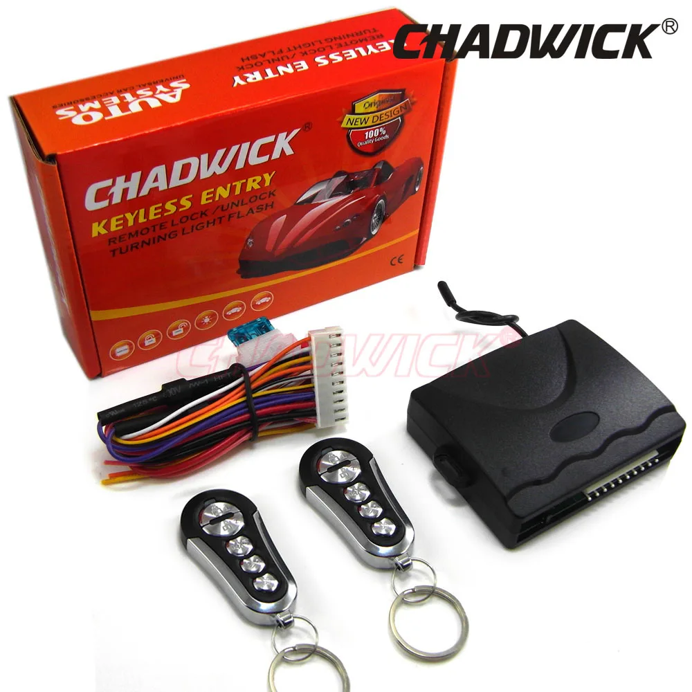 Universal Vehicle Car Door Lock Locking Keyless Entry System Remote Central Kit 12Volt good quality CHADWICK 608 8142 | Автомобили и
