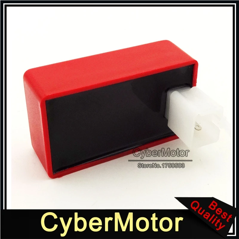 Мотоцикл Красный 5 Pin зажигания AC CDI Коробка для XR50 CRF50 50cc 70cc 90cc 110cc 125cc велосипед ямы