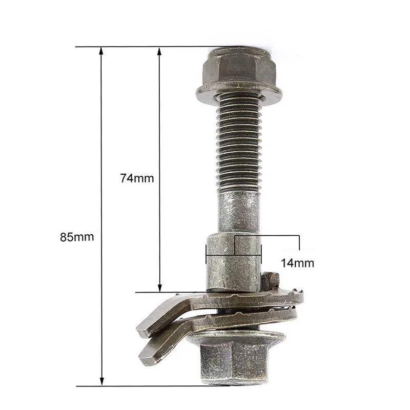 4 шт. 14 мм армейский зеленый углеродистый стальной кулачковый болт Camber комплекты