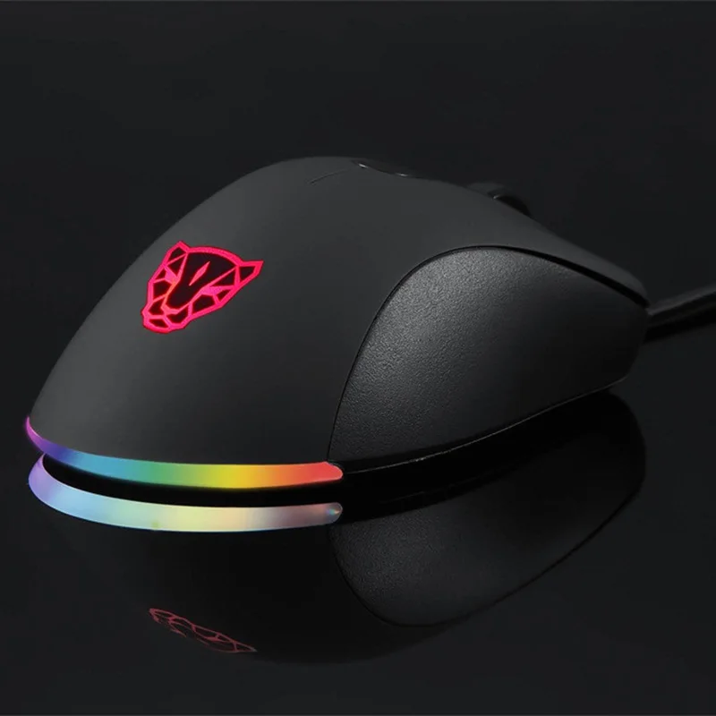Motospeed V100 Paw3327 Led 6200 точек/дюйм профессиональная для переключения Rgb Esport игровая
