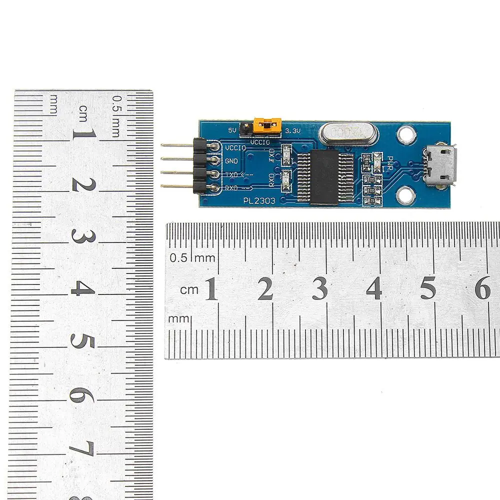 LEORY PL2303 USB к UART TTL конвертер мини плата LED TXD RXD PWR 3 V/5 V Выход серийный модуль