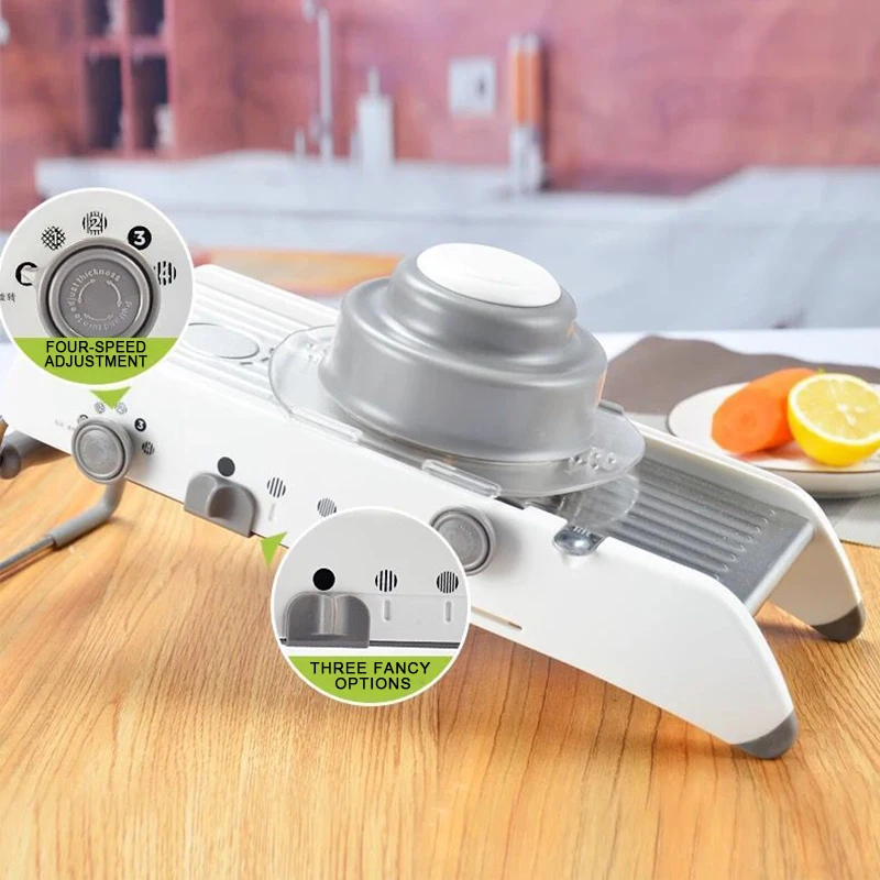 18 Types Use Mandoline Vegetables Cutter Shredders Stainless Steel Slicer Onion Potato Carrot Grater Kitchen Tools | Дом и сад