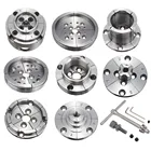 Двусторонний токарный патрон, 3,5 дюйма, 1 дюйм x 8TPI, для токарного станка по дереву