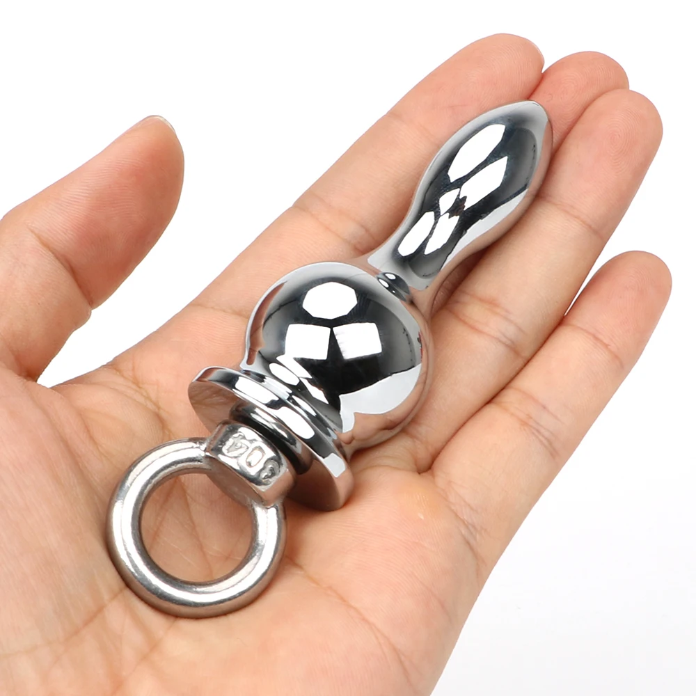 Анальная пробка VATINE из нержавеющей стали ручная секс игрушки для мужчин женщин