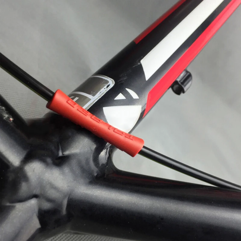 10 stücke bike äußere bremse getriebe kabel wrap beschützer abdeckung fahrrad brems shift linie kabel schutzhülle radfahren z