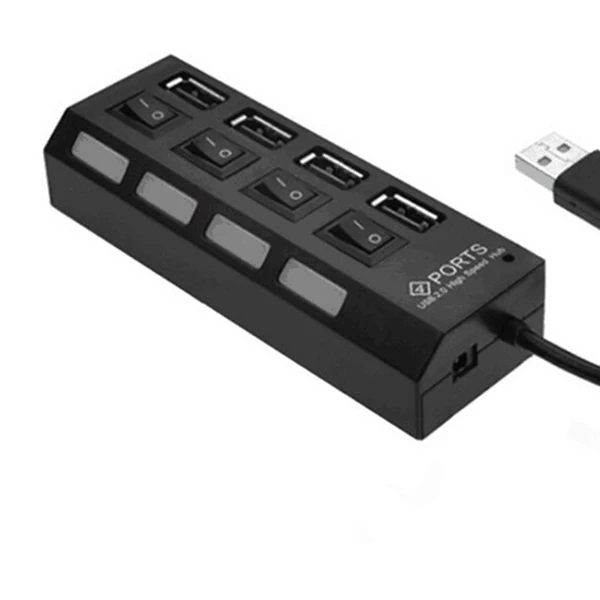 USB4 порт 2 сплиттер с концентратором переключателя 4 отверстие независимая