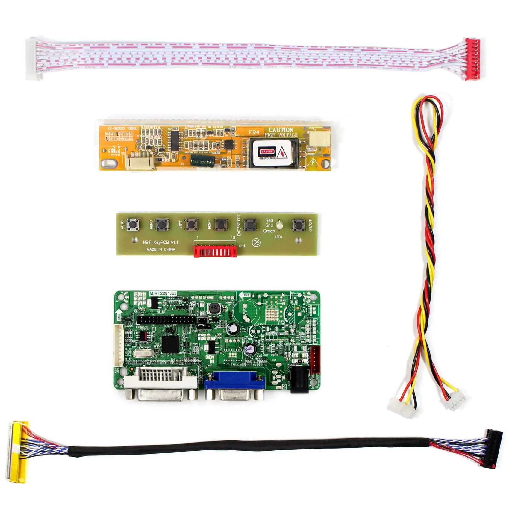 Для 15 4 &quotB154EW02 B154EW06 B154EW04 B154EW08 30Pin CCFL подсветка 1280x800 DVI VGA ЖК плата