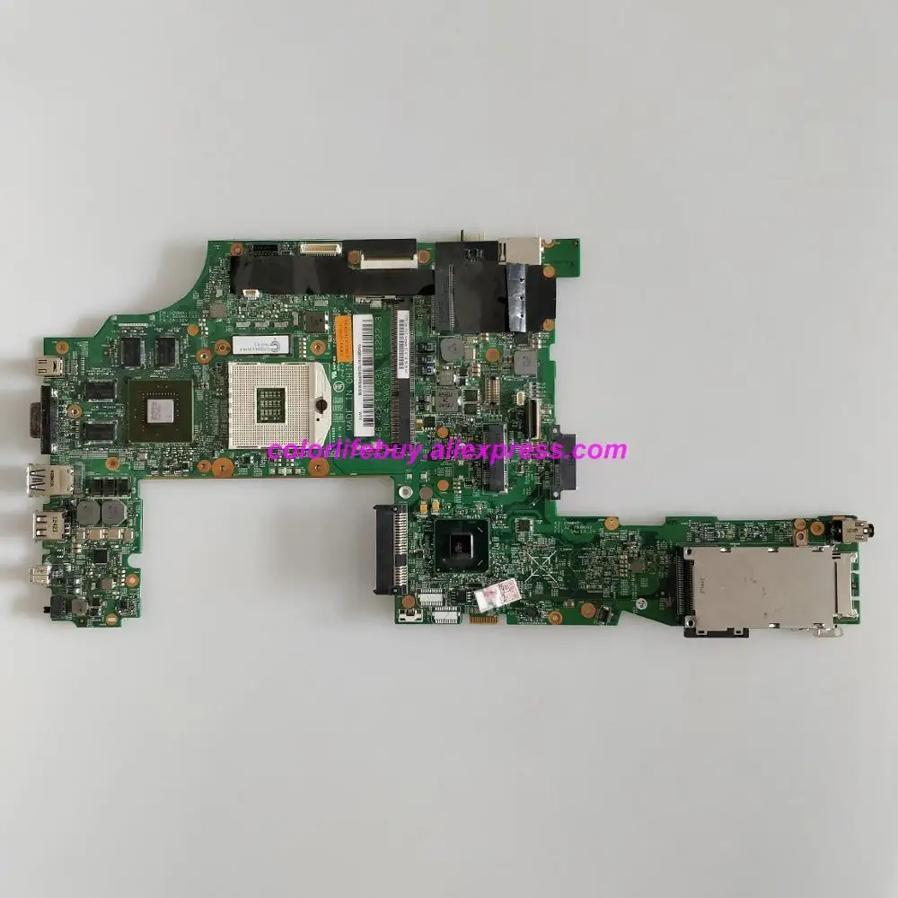 Оригинальная материнская плата для ноутбука Lenovo ThinkPad T530 T530i FRU:04X1491 488.4qe19. 031 11222-3 Вт