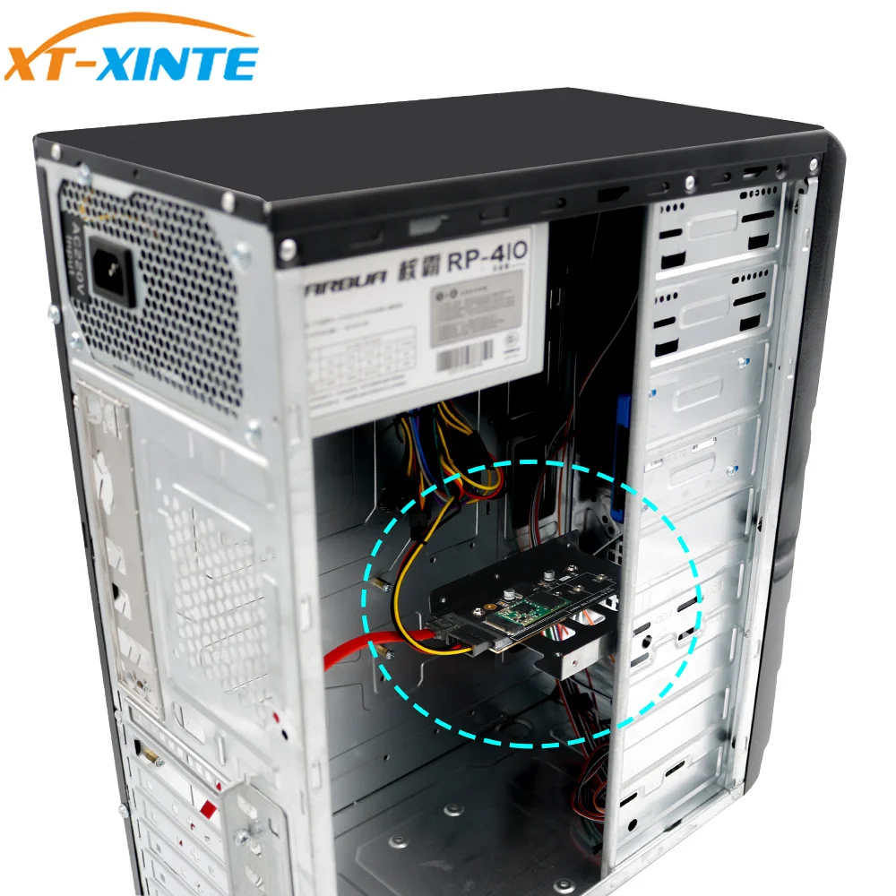 Переходник M.2 SSD Key B на 2 5 &quotSATA3 адаптер карта с кронштейном 3 HDD переходная для NGFF