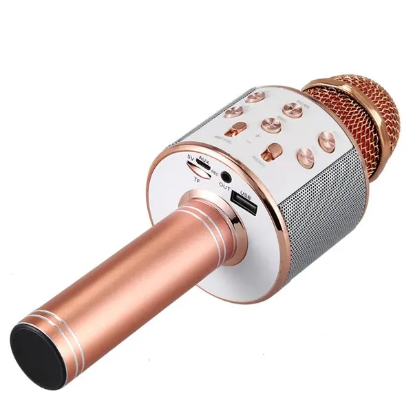 IG беспроводной микрофон для караоке две упаковки портативный Bluetooth плеер с