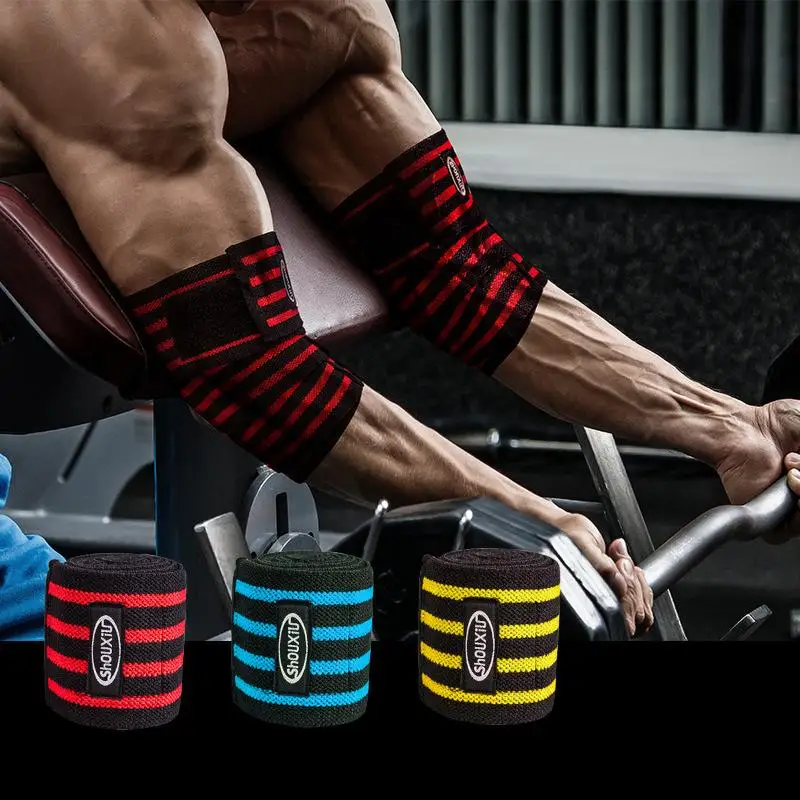 1 пара профессиональный спорт Фитнес защита для локтей наручные Колено