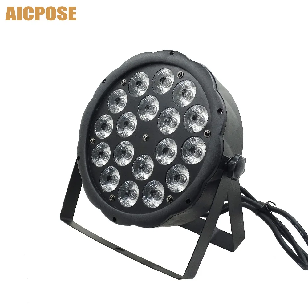 10 шт./лот 18*10 Вт RGBW 4в1 Led Par свет с DMX512 управления сценический для DJ свадьбы диско