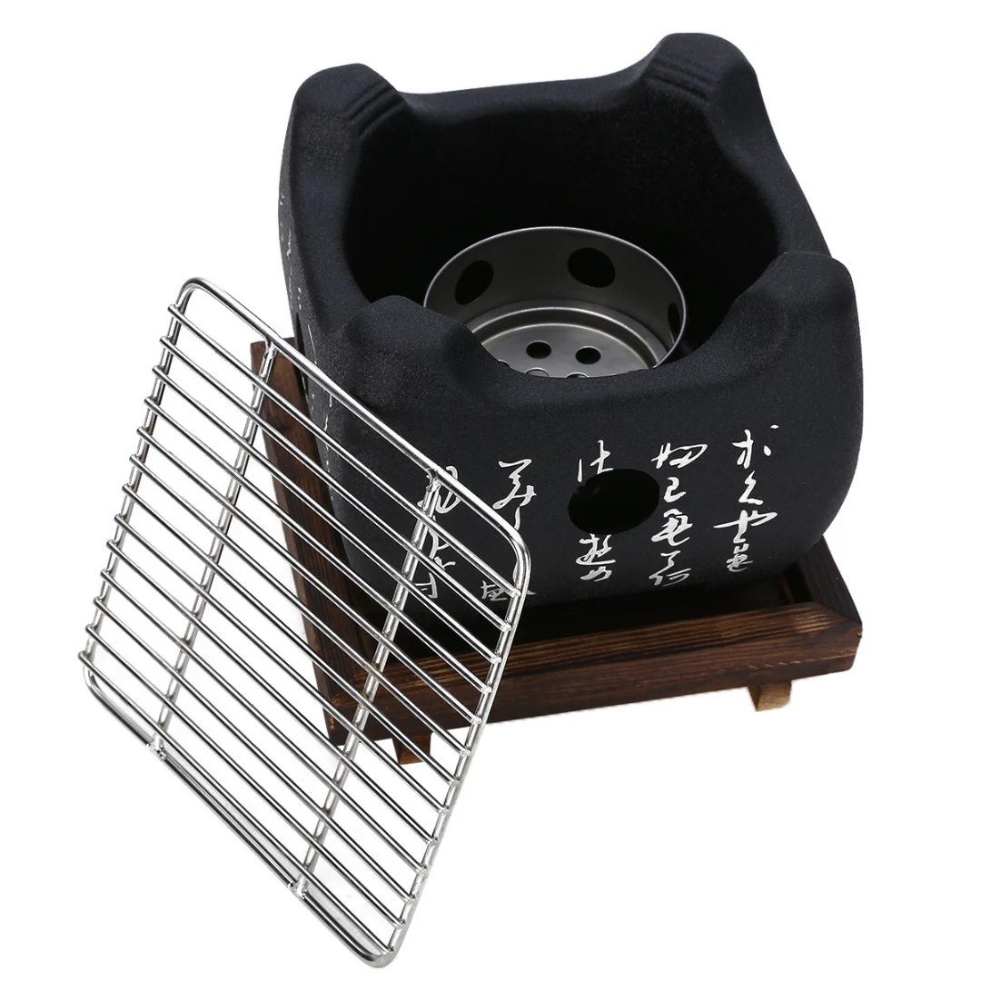 Japanese Style Bbq Grill Food Carbon Furnace Barbecue Stove Cooking Oven Alcoholic Portable Tools | Спорт и развлечения