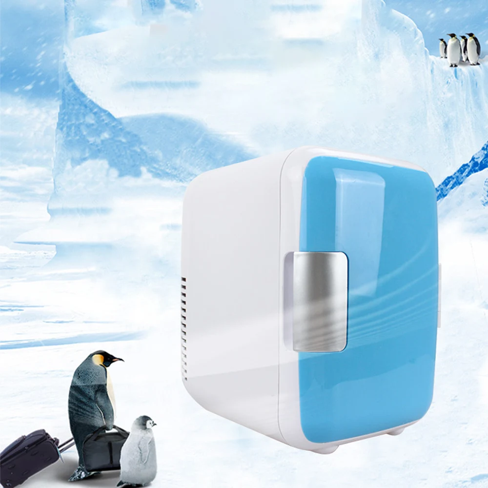 Оригинальный 4L автомобильный холодильник мини охладитель и нагреватель 2 в 1