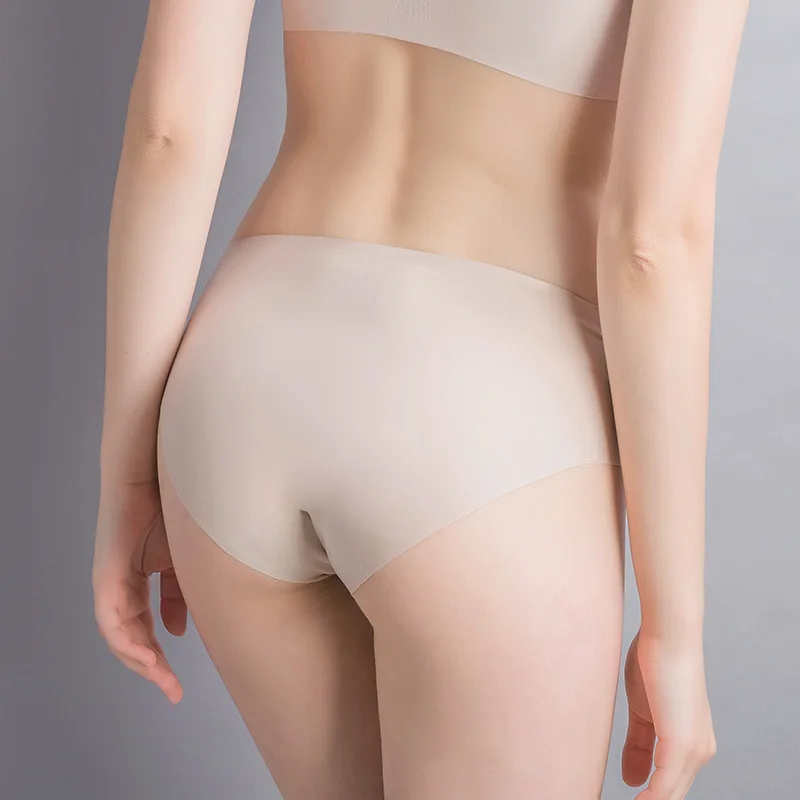 Женские трусы Бесшовные клей сексуальный в талии кусок мягкие и тонкие ничего Hen