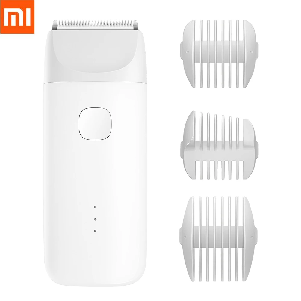 MiTU Электрический перезаряжаемый детский триммер для волос безопасный IPX7