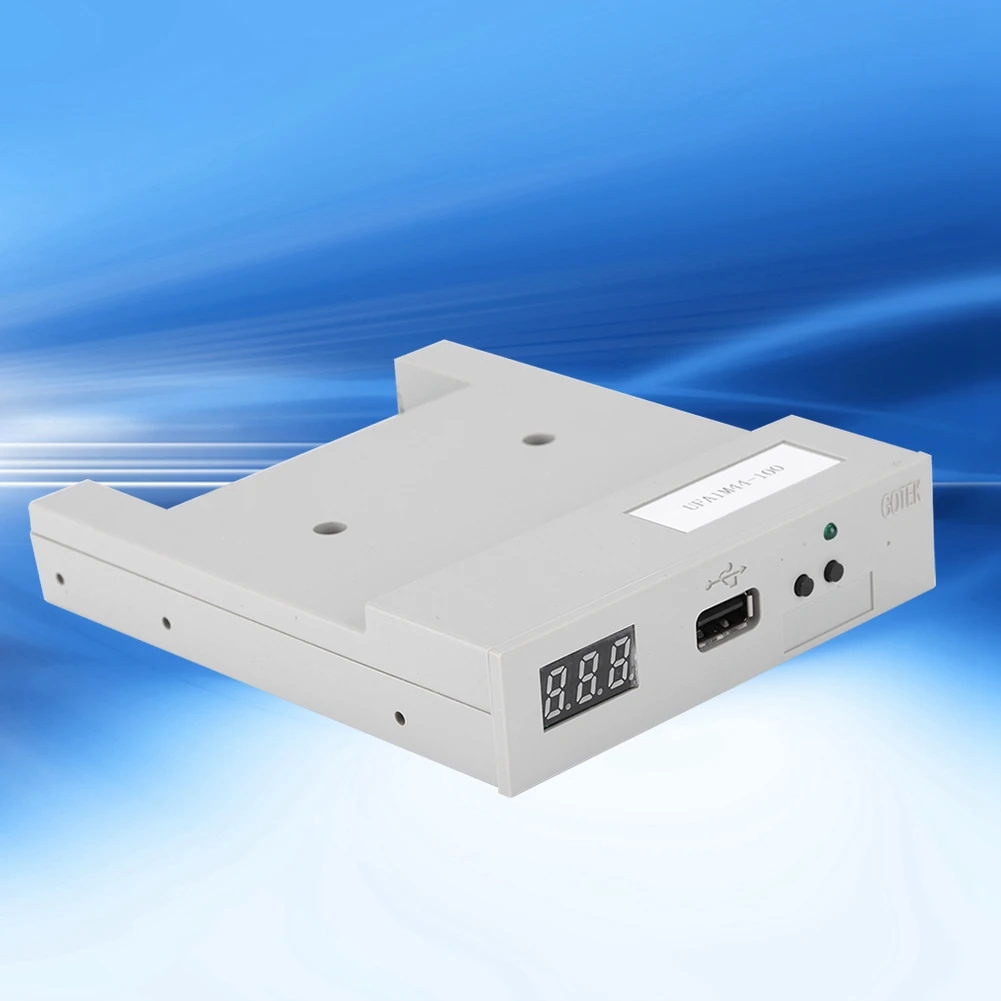 UFA1M44 100 эмулятор гибких дисков USB с гибким диском ABS серый 2019|Дисководы дисков| |
