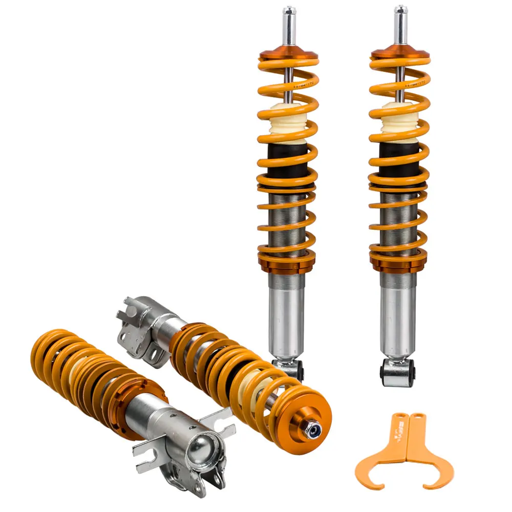 Coilover Shock комплект для VW Jetta MK1 Scirocco MK2 Гольф Кабриолет 1980 1994 амортизационная стойка