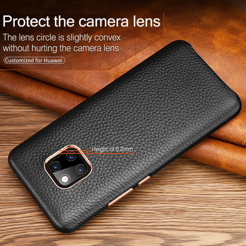 Роскошный чехол для телефона из натуральной кожи huawei Mate20 Pro P20 модный стиль ультра