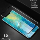 3D изогнутое закаленное стекло, пленка для Huawei Mate 20 Pro, Защита экрана для Huawei Mate 20 Lite, стекло для Mate20 Mate20Pro