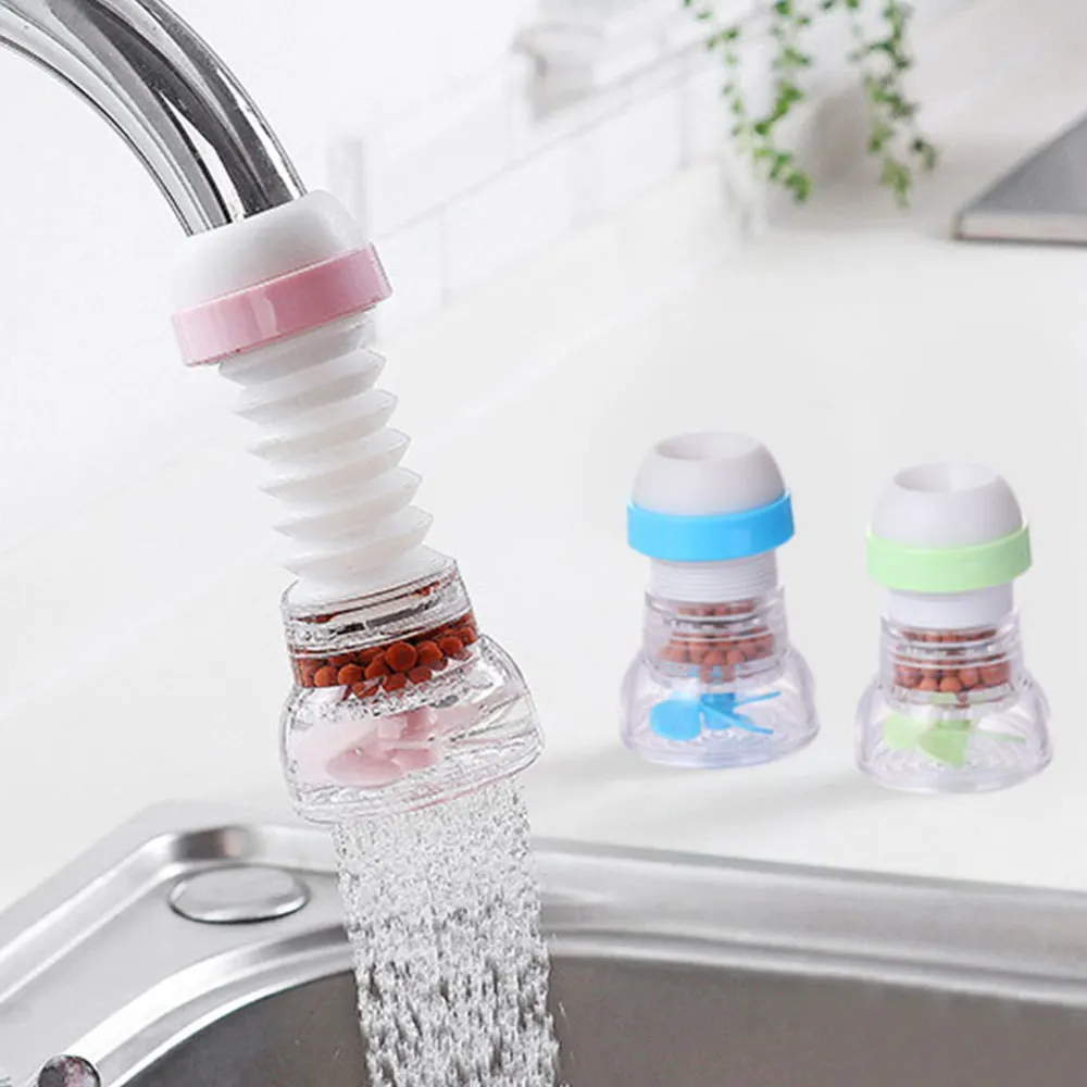 1pc 360 Degree Adjustable Water Tap Extension Filter Shower Bathroom Faucet Extender Home Kitchen Accessories | Дом и сад