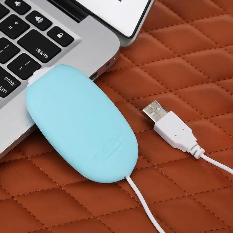 Перезаряжаемые грелка для рук работающая на Портативный мини 5В USB зимние питание