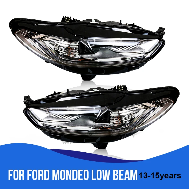 ROADOT для Ford Mondeo 2013 2015 Автомобильные фары в сборе светодиодный HID DRL сигнал поворота