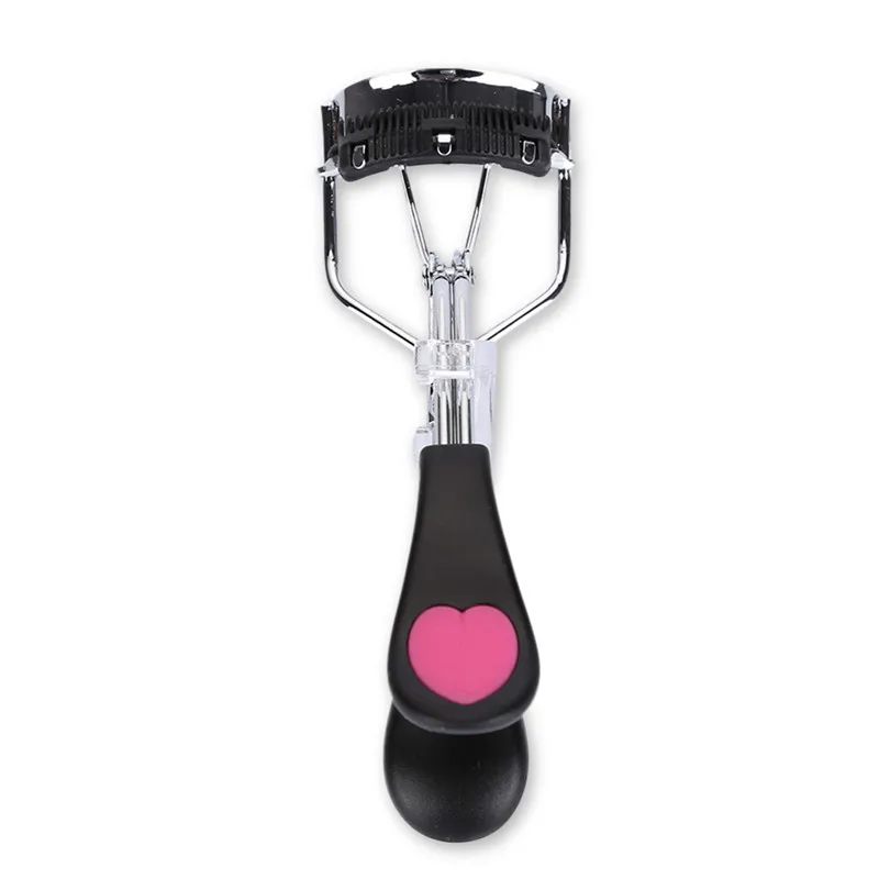 Rakado Eyelash Curler With Comb Heart Tweezers Curling Eye Lash Clip Cosmetic Beauty Peach Love Mascara Belt Handle | Красота и