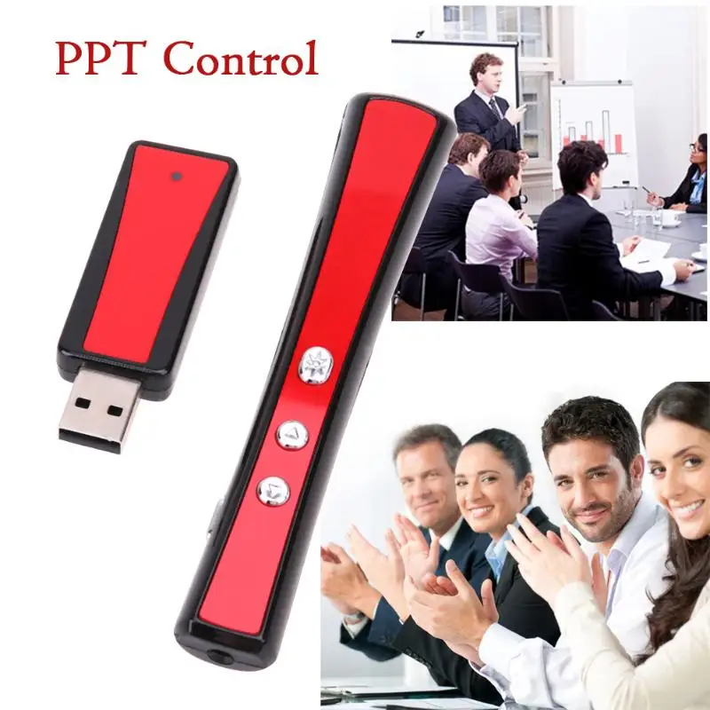 2 4 ГГц USB беспроводной PowerPoint для ppt презентаций дистанционное управление RC