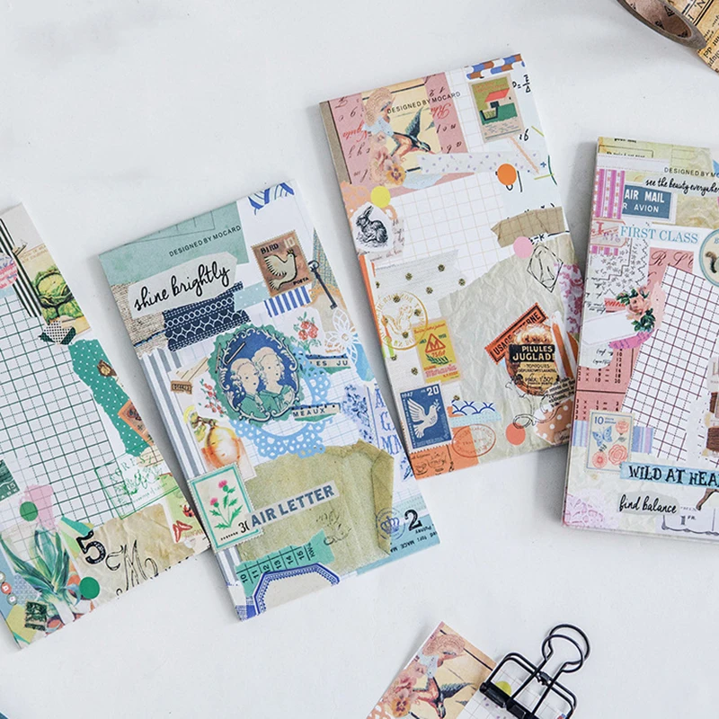 30 sheets Beautiful Notepad Paper Page Sticky Notes Memo Pad Lovely Sticker Dairy Photo Album Label Message Bookmarks | Канцтовары для