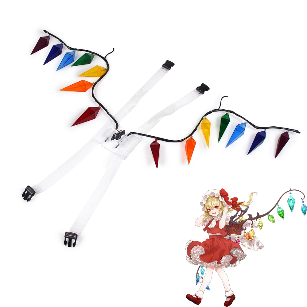 

Косплей-реквизит фландрид алый проект TouHou, Светящиеся Крылья