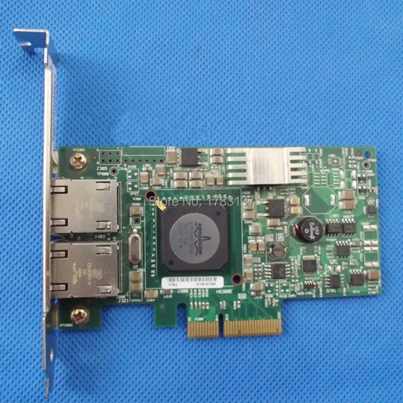 free shipping BCM95709A0907G PCI-E 2-port Gigabit network card used in good condition | Компьютеры и офис