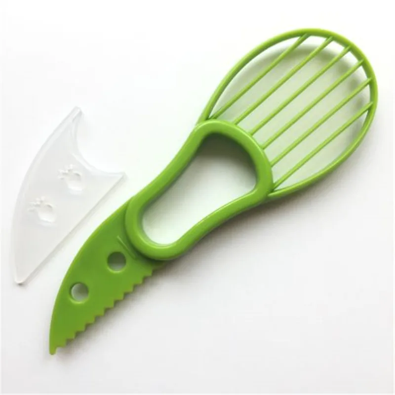 3 в 1 авокадо преп Режущий инструмент для резки фруктов и овощей Совок нарезает