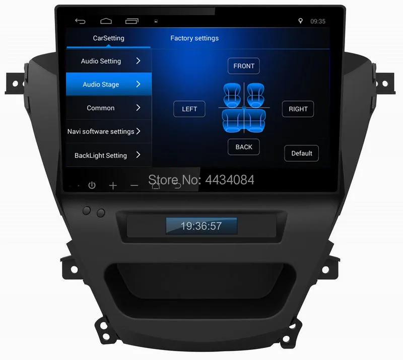 Ouchuangbo аудио Android 9 0 радио головное устройство для Hyundai Avante 2012 2014 Поддержка 4 Core