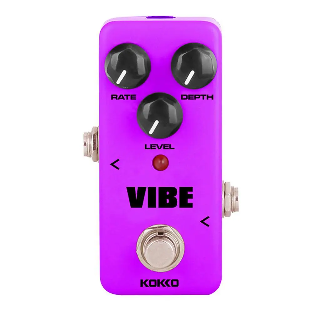 KOKKO электрическая гитара Педаль для создания эффектов VIBE Мини Аналоговый
