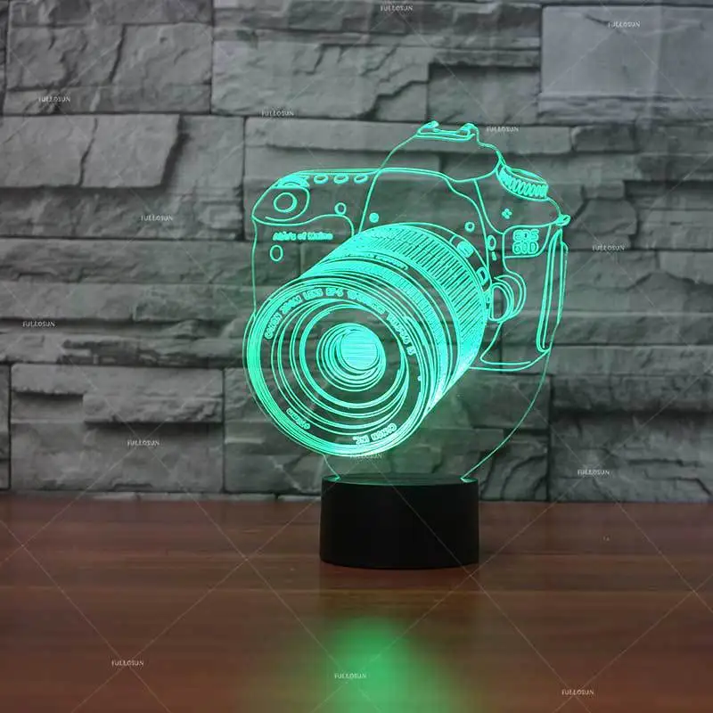 Товары светодиодная настольная 3d лампа новая креативная Ночная рождественский
