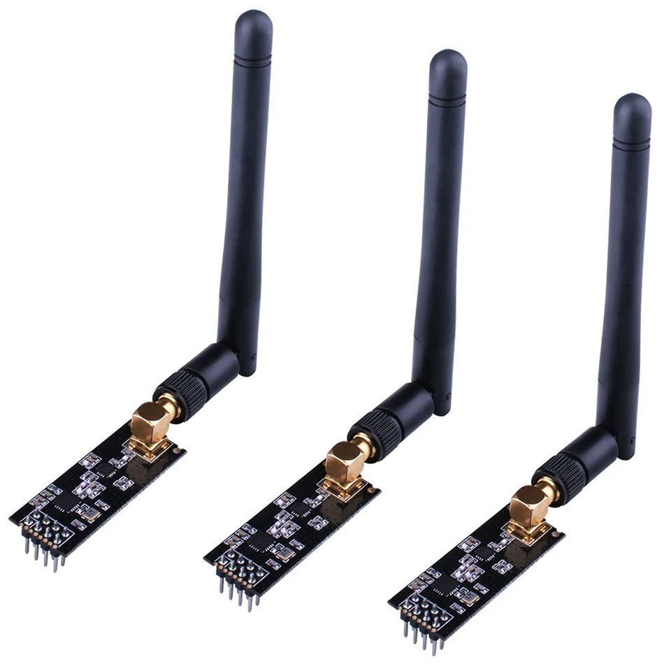 Беспроводной модуль приемопередатчика 2 4G 1100m NRF24L01 + PA LNA из антистатической пены