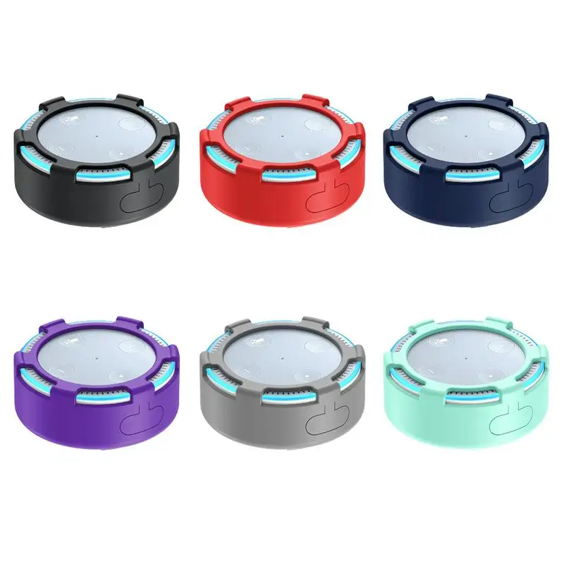 Новый силиконовый чехол с динамиком для Echo Dot 2 поколения Bluetooth аудио